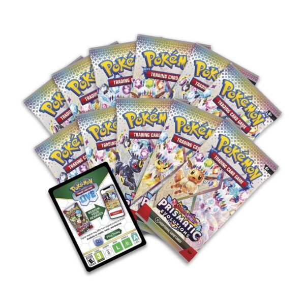 Pokémon Scarlet & Violet - Prismatic Evolutions Elite Trainer Box - Image 2