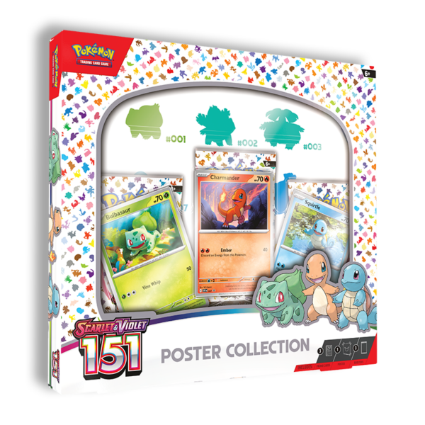 Pokémon: Scarlet and Violet - 151 Poster Collection