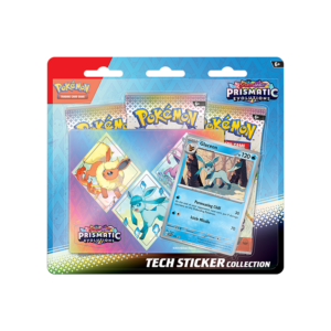 Pokémon: Scarlet and Violet - Prismatic Evolutions Tech Sticker Collection  -Single - Random